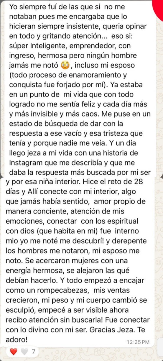 Testimonio: dejó de sentirse invisible y empezó a ser notada