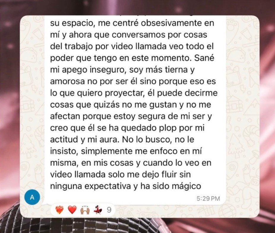 Testimonio: reconectó consigo misma y fue invitada a un diplomado