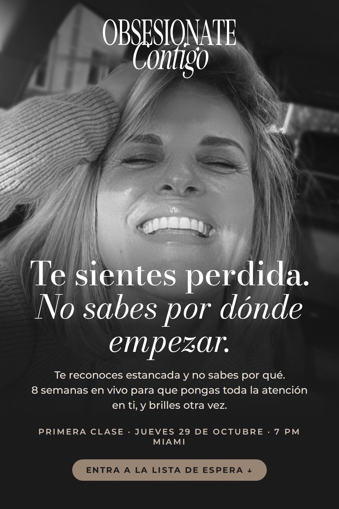 Jezabel Noda sonriendo, Obsesiónate Contigo